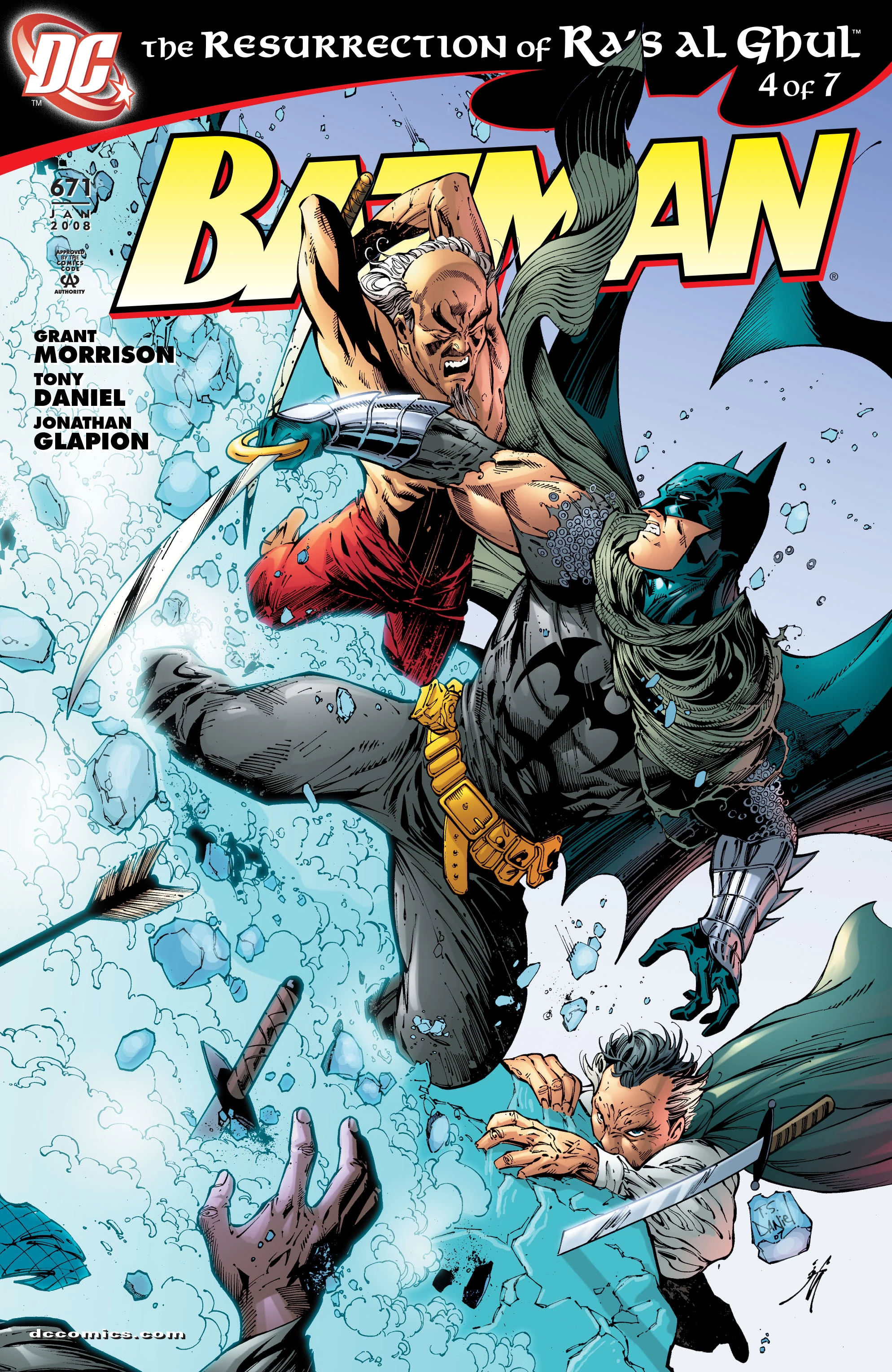Batman #671 (DC, 2007 — Cover A) cover